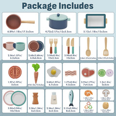 Lehoo Castle Velcro cuttable vegetables for safe, engaging kitchen play