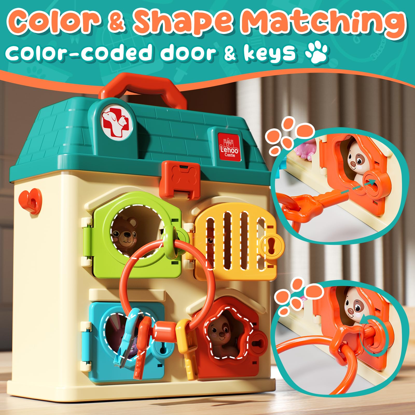 Lehoo Castle vet playset stethoscope for imaginative health checks