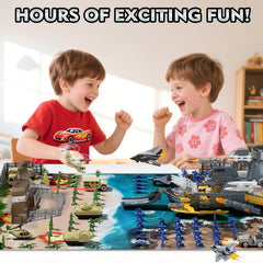 Lehoo Castle waterproof battle mat for large-scale play on floors or outdoors