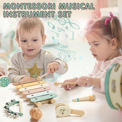 Lehoo Castle wooden maracas add lively percussion to Montessori-style playtime.