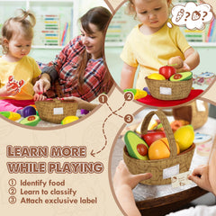 Lehoo Castle wooden mushrooms for sorting activities and sensory pretend meals.