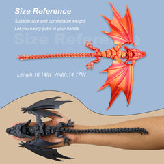 LehuoMaker dragon jaw mechanism allows dramatic, poseable mouth.
