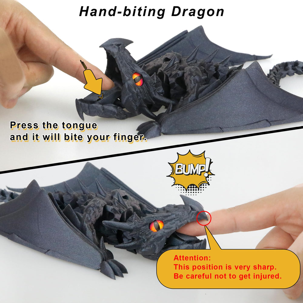 LehuoMaker dragon supports stress-relief through tactile fidget play.