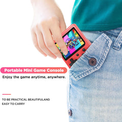 Leingee mini handheld FC game console TV connection for bigger-screen play