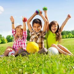 Leinuosen party favors rainbow ball ideal for gifting and goodie bags.
