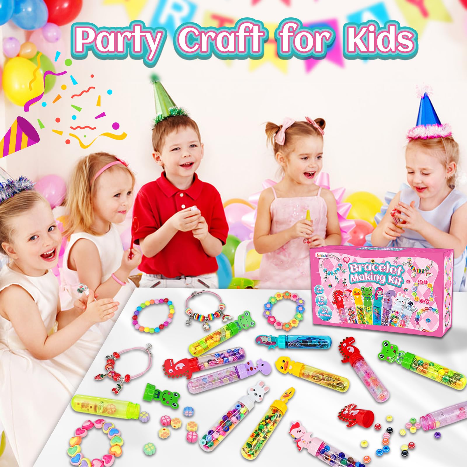 Leitait bulk party favors set for classroom prizes and celebrations.