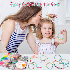 leitait unicorn mermaid charms set, playful accents to personalize bracelets