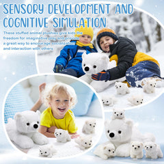 Leitee 5-piece polar bear gift set for kids