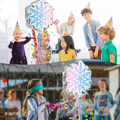 Leitee Snowflake Pinata featuring sturdy construction for safe pull-string play.