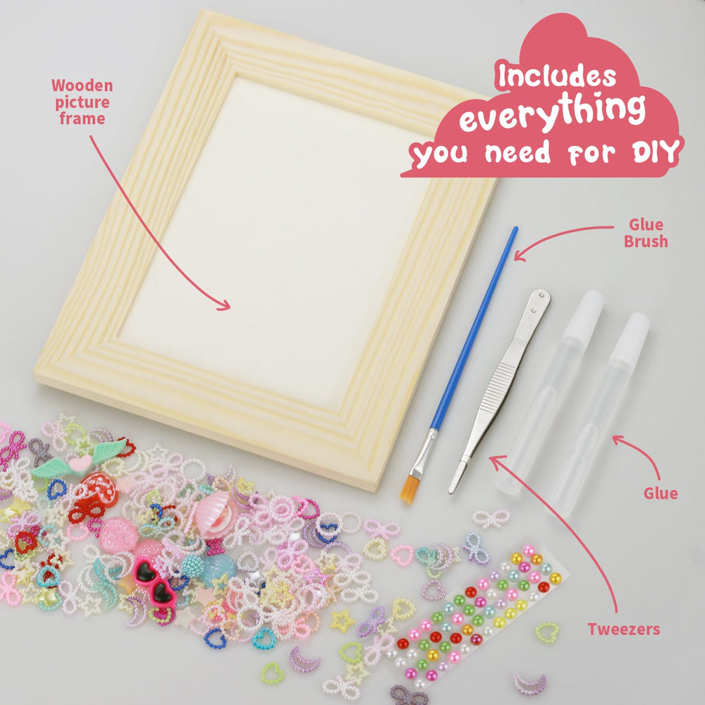 LEJITEKK non-toxic glue and brushes, safe for precise craft time