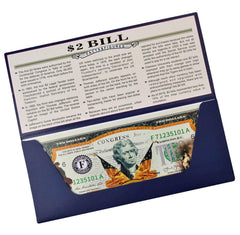 LEKA NEIL 250th anniversary dollar bill with full-color overlay artwork for display