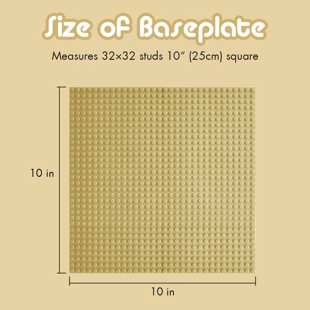 Lekebaby baseplate 10x10 sand playtable fit for quick setup.