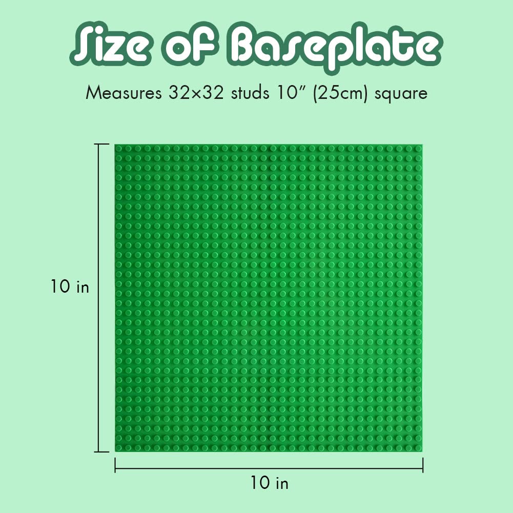 Six-pack Lekebaby baseplates offer versatile color options