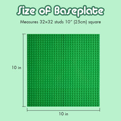 Six-pack Lekebaby baseplates offer versatile color options