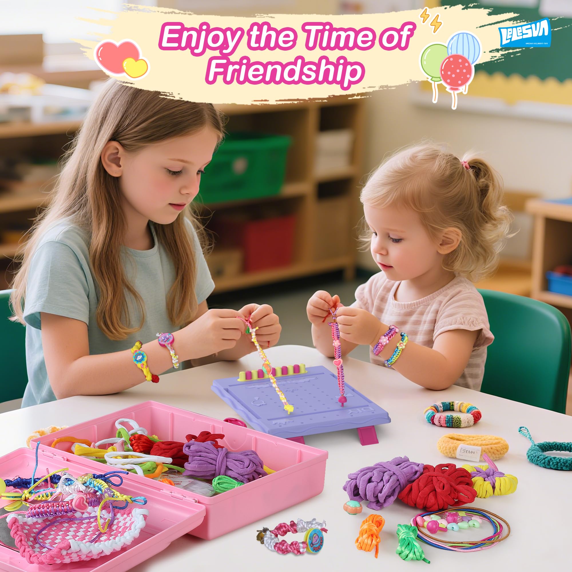 LELESUN beads, keychains, and hair accessories boost customization of bracelets
