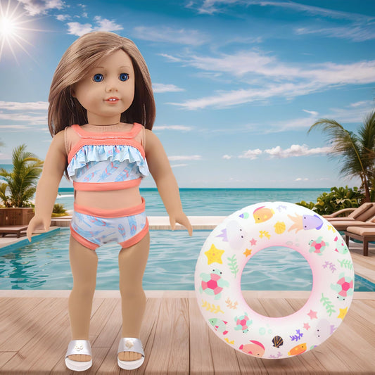 Lembani 18 inch doll bikini set 2 for mix and match fashion