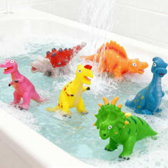 Lemofix Tyrannosaurus bath toy soft edges for safe splashing fun