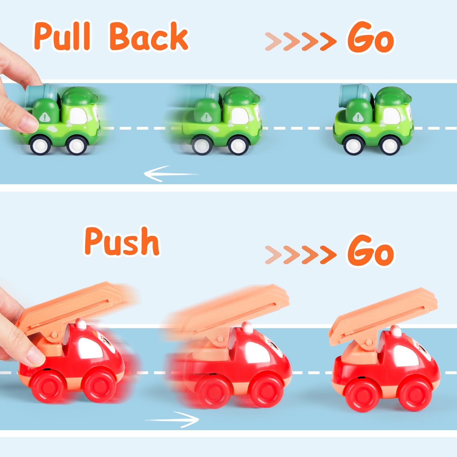Lemofix mini-sized cars fit small hands for better grip and control
