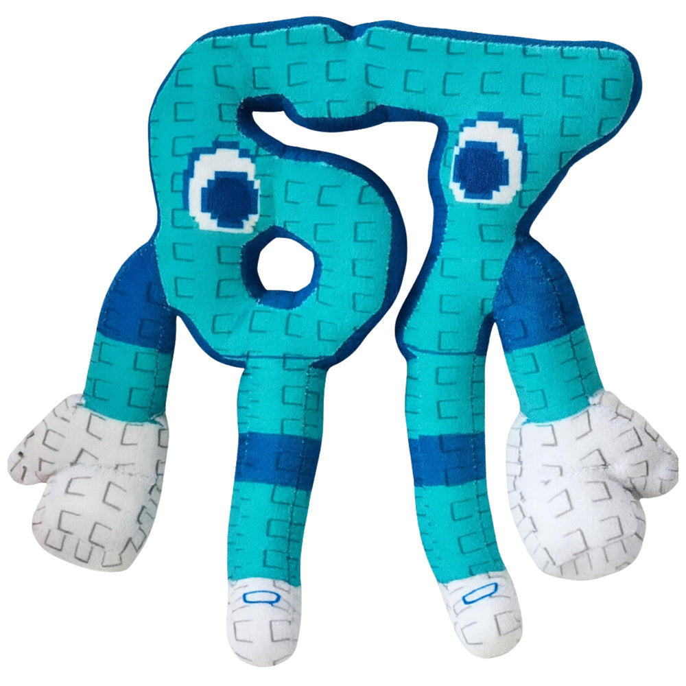 Lemoneon 67 Plush front view with iconic Italian Brainrot design for display.
