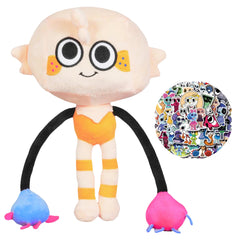 Lemoneon Goob plush front view shows soft, durable cuddle quality for display.