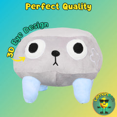 Lemoneon Dandy's World Pebble plush 10-inch size for travel-friendly fun