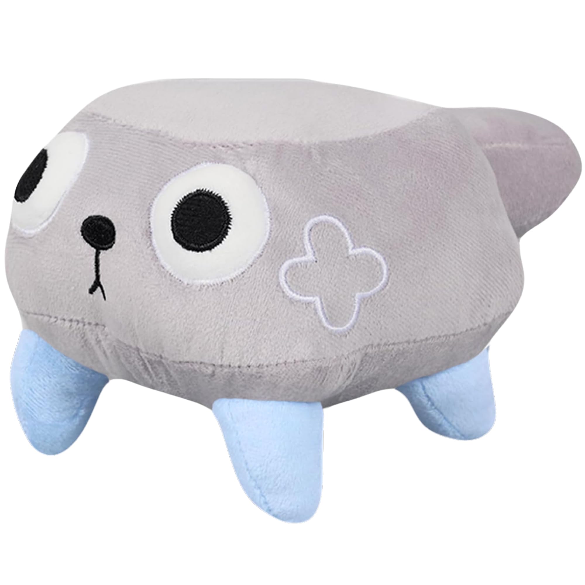 Lemoneon Dandy's World Pebble plush full view shows soft cuddle appeal