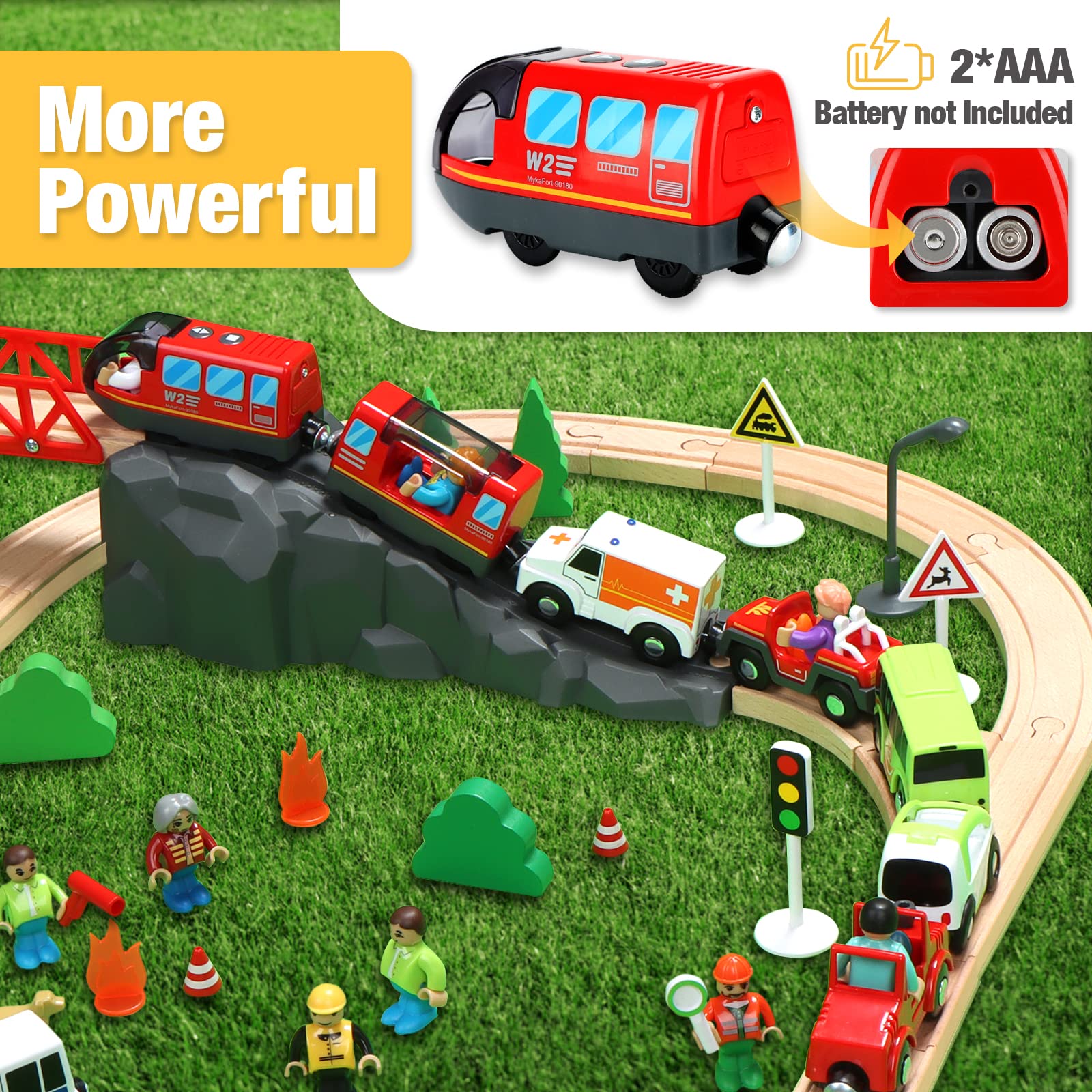 Lemonkids action figures stand and sit to boost role-play and fine motor skills