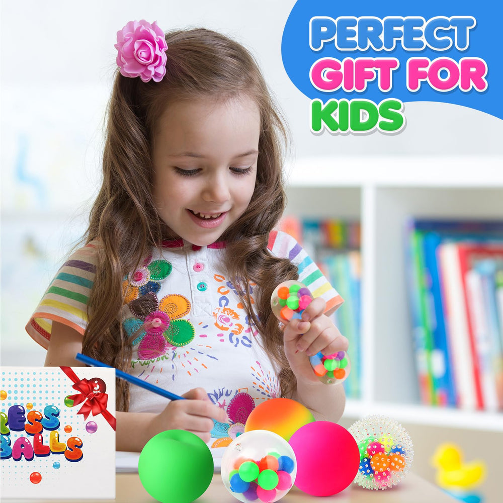 Lemostaar family-friendly stress ball set supports shared quiet play and downtime.