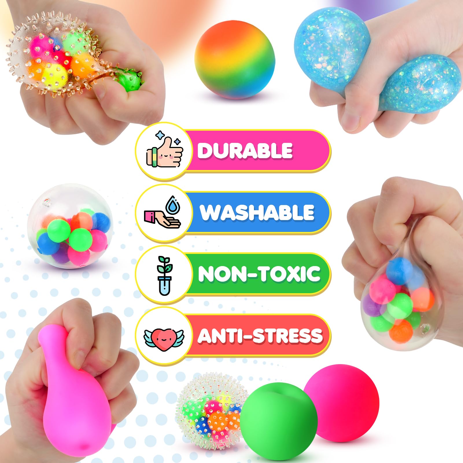 Lemostaar focus tool stress balls support steady breathing and mindful fidgeting.