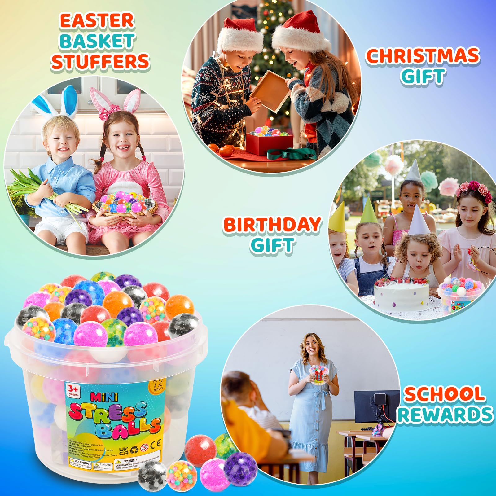 Lemostaar squishy-stress balls relaxation tool suited for parties, gifts, and calm moments.