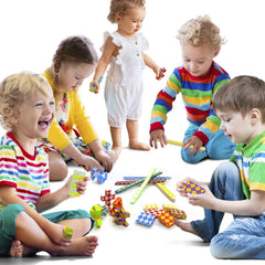 LENDOD party-ready bags with colorful snake cubes for celebrations