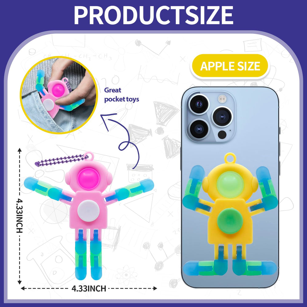 LENDOD transformable fidget close-up promoting focus during travel.