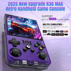 LENEFU R36MAX IPS display delivers crisp 720x720 visuals.