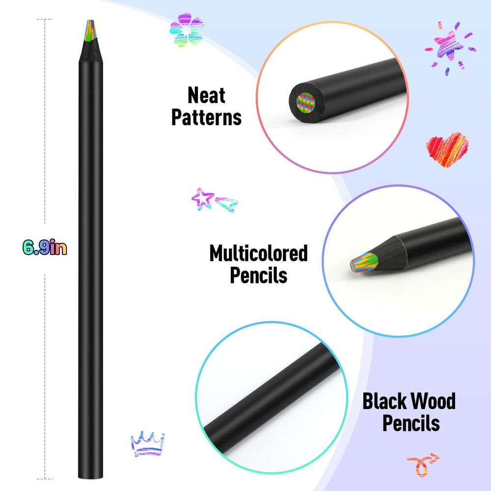 Lenski Eco-friendly Non-toxic Pencils: safe, earth-conscious materials for kids' art projects.