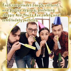 Lenwen birthday celebration noisemakers encourage guest participation