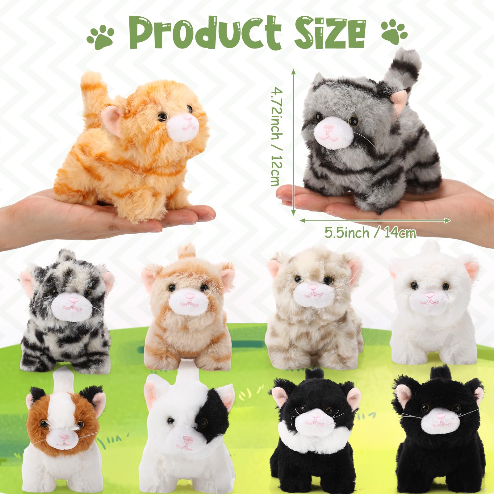 Lenwen kitten plush fabric close-up showing soft texture.