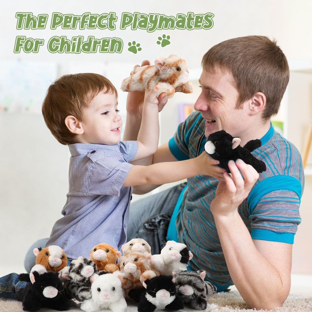 Lenwen plush kittens offer soft, durable fun for kids and fans.
