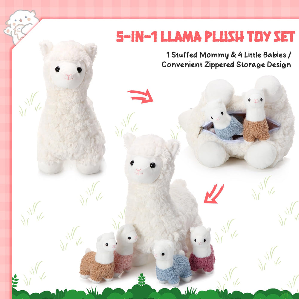 Lenwen llama plush fabric texture close-up, showcasing soft, durable material.