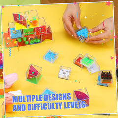 Lenwen puzzle boxes pink ideal for party favors and small gifts.