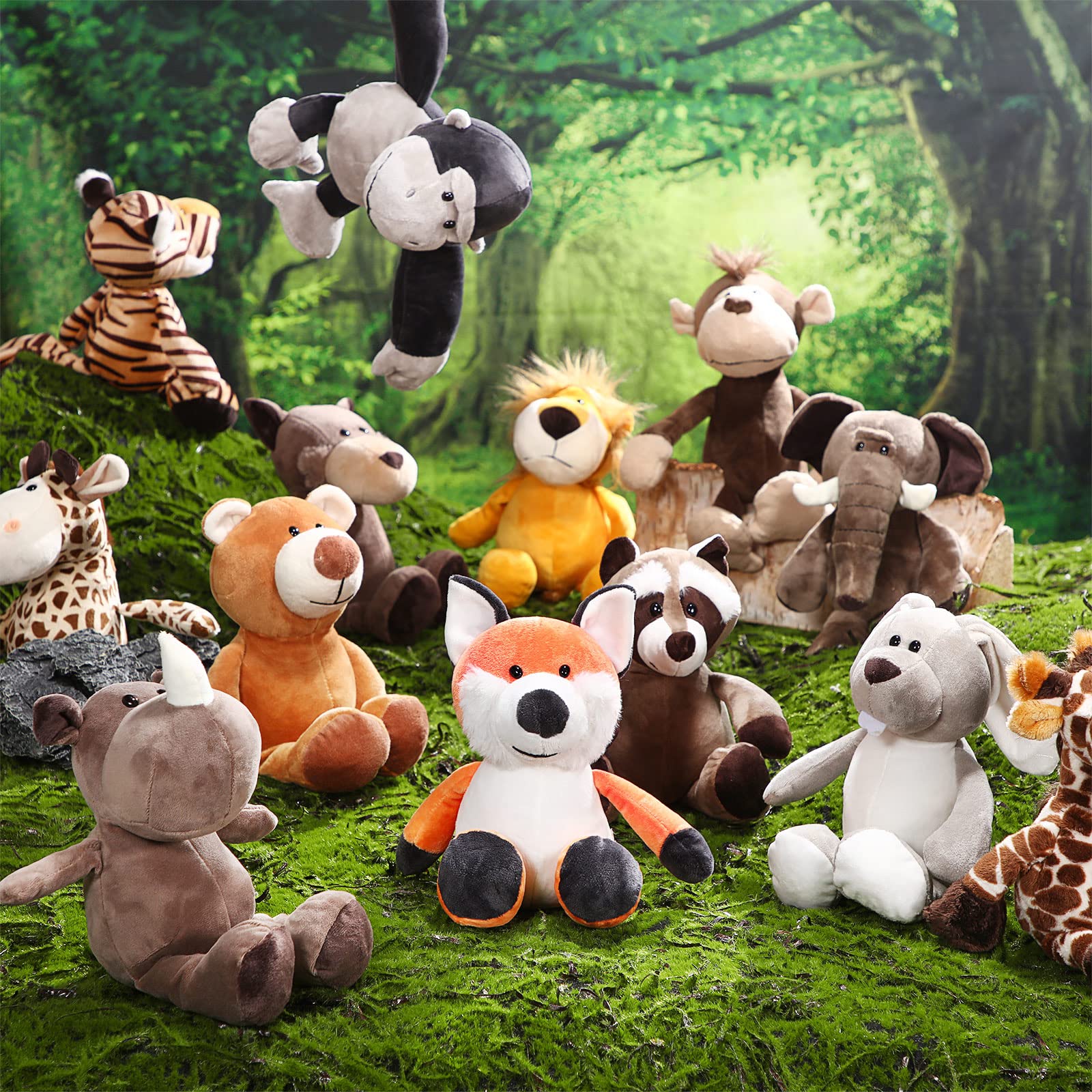 Lenwen giraffe plush 10inch: gentle texture for imaginative, portable play.