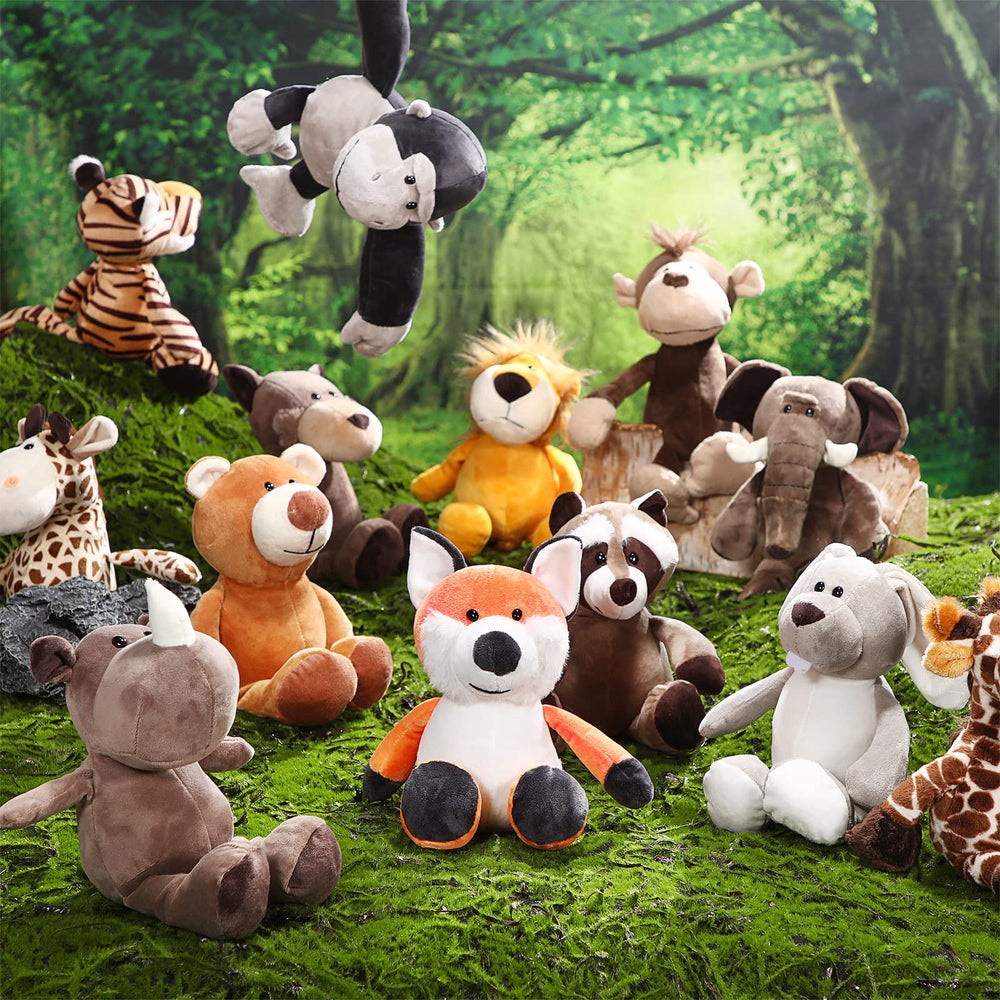Lenwen giraffe plush 10inch: gentle texture for imaginative, portable play.
