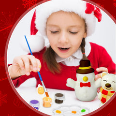 Lenwen Santa Claus slow-rise squeeze ready for coloring and display