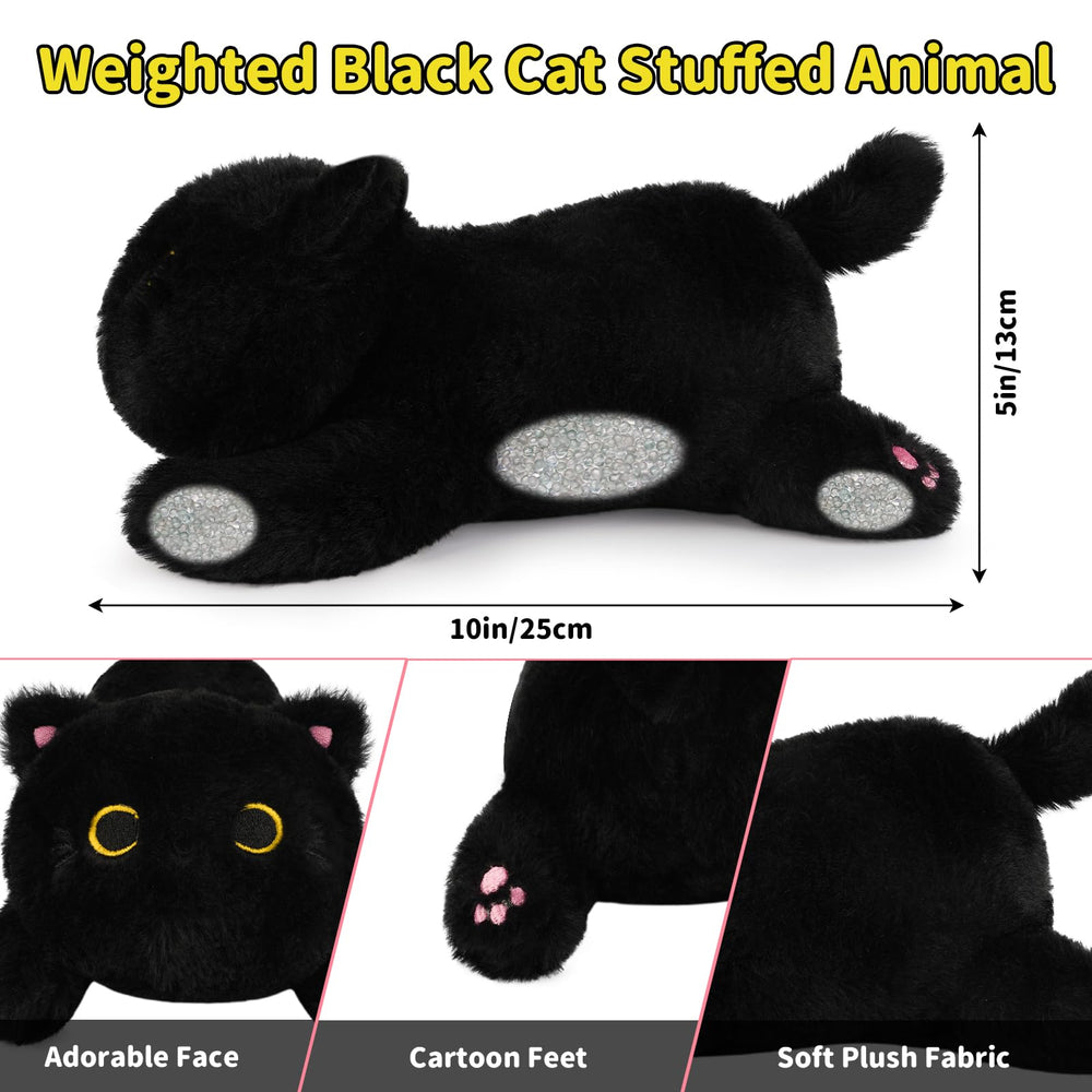 Leokawin gift-ready black cat plush makes a thoughtful, comforting present.