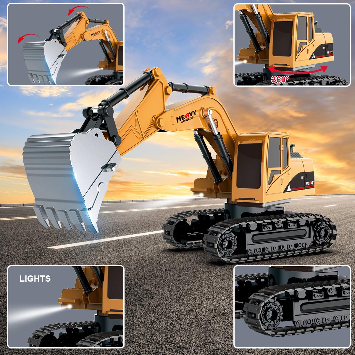 Leopmase crane model for imaginative construction scenes.