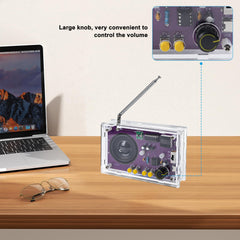 LEPANDA radio power options include USB-C and battery power for versatility.