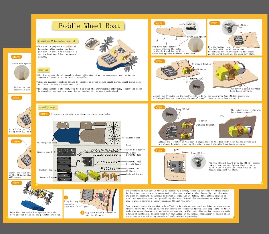 LEPANDA RC Boat DIY STEM play sparks creativity and problem-solving