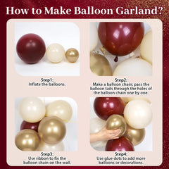 Leraqertra metallic gold balloons add festive shine to celebrations