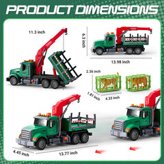 LerBao animal rescue crane in action for imaginative scenes.
