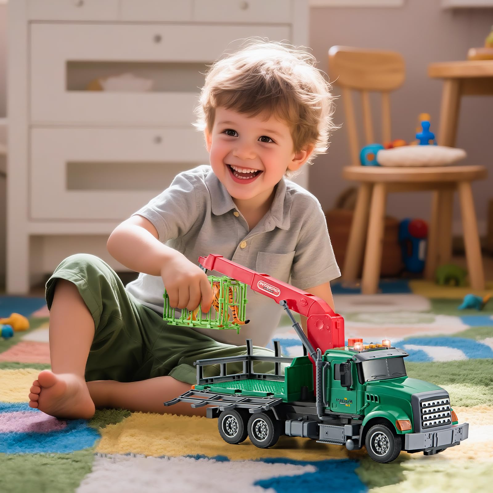 LerBao lights and sounds create immersive play sessions for kids.