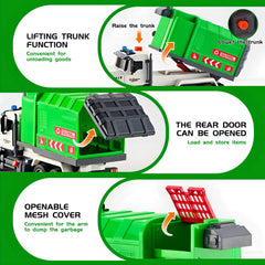 LerBao two included trash bins for authentic collection play